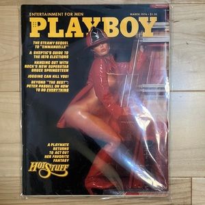 March 1976 Playboy complete, sleeved, Good